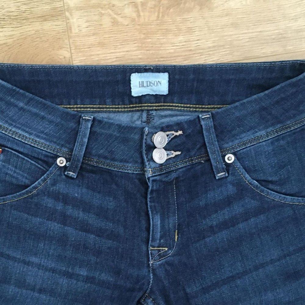 Sale❤️Hudson Collin Flap Skinny Jeans Size 25